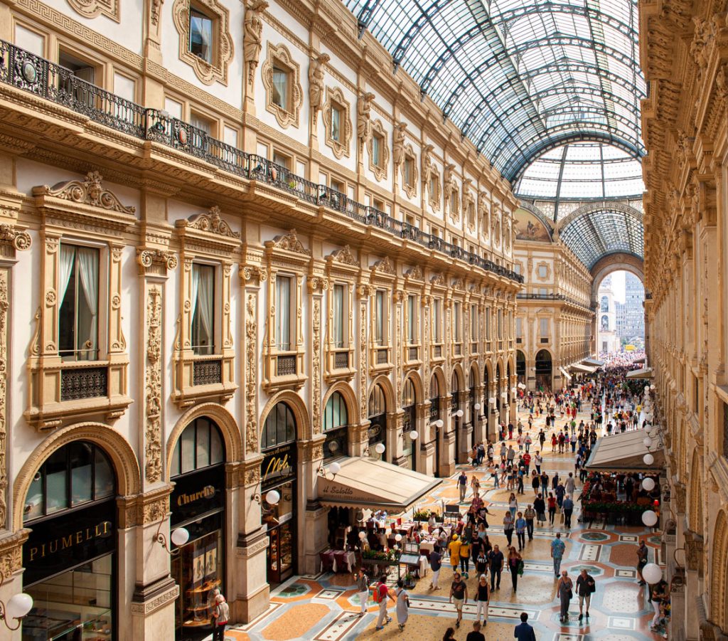 Galleria Vittorio Emanuele II, Milano, Italia, The Galleri…