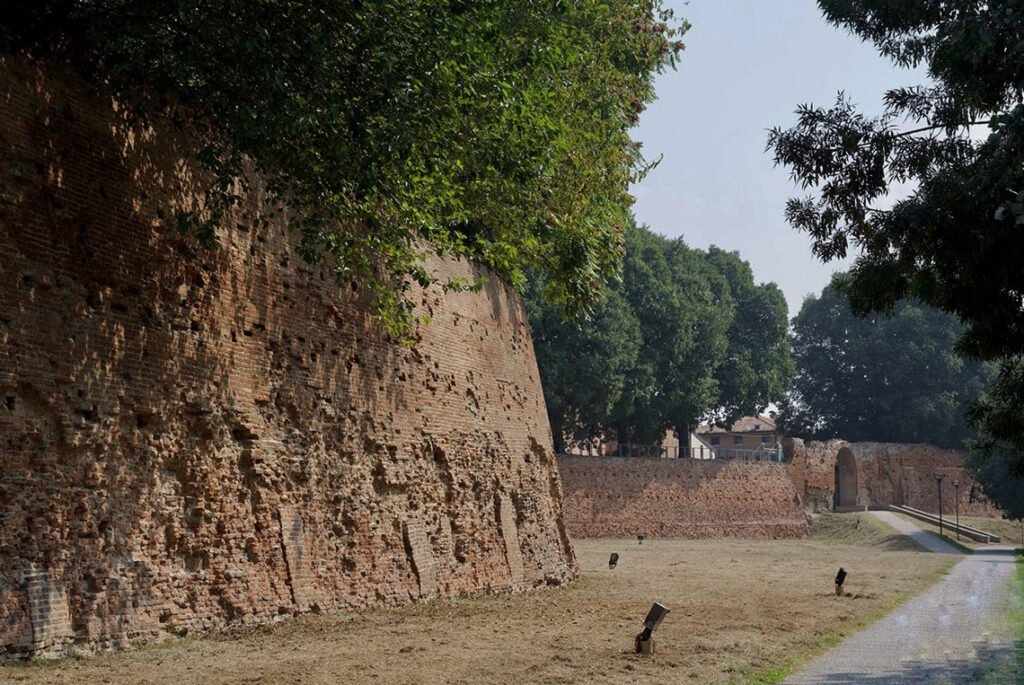 The walls of Ferrara